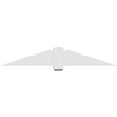 thumbnail image 4 of 72"W x 12"H x 4"D x 6"F, 4/12 Pitch, Kennewick Architectural Grade PVC Gable Bracket, 4 of 8
