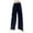Navy, variant on Women Pants Loose Wide Leg Pants High Waist Straight Pants