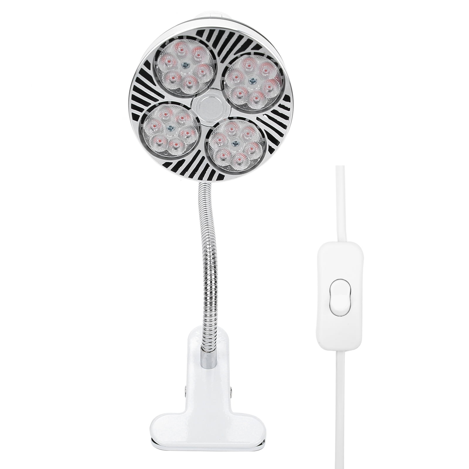 Brrnoo Infrared Light Heat Lamp, Infrared Lamp Improve Blood Circulation Safe And Eco‑Friendly Repair Skin Problems For Homes