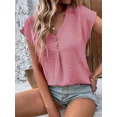 thumbnail image 4 of Blouse Décontractée en Coton à Manches Longues pour Femmes Noire, 4 of 5