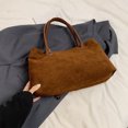 thumbnail image 3 of Bolso Mano para Mujer Hombro PU Hobo Vintage (marrón), 3 of 9