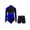 bleu, variante sur Rswnyirn Justaucorps de Danse Patinage pour Filles Manches Longues Color Block avec Short Rose Vif 6