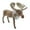 Khaki, variant on JeashCHAT Creative Christmas Decorations, Simulated Mooses, Elk Decorations, Toys, Snowflakes, Big Horned Deer Plush