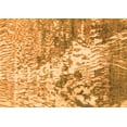 thumbnail image 1 of Ahgly Company Indoor Rectangle Abstract Orange Modern Area Rugs, 2' x 5', 1 of 4