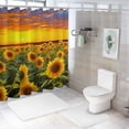 thumbnail image 6 of JRXY Shower Curtain Multiple Sizes Lightweight and Durable 72x72, 6 of 6