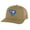 Coyote Brown, variant on South Carolina Trucker Hat - Embroidered State Flag Design - Palmetto State Cap Snapback (NavyBlue)