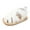 A04/White, variant on Meckior Baby Boys Girls Sandals Infant Closed Toe Crib Shoes for First Walkers 0-24 Months