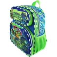 thumbnail image 2 of Teen Mutant Ninja Turtles Small Unisex Backpack 12" from Rise of TMNT Green and Blue, 2 of 2