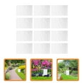 thumbnail image 3 of CATIEBYE White Garden Flags Polyester 12-Pack Decorative Outdoor Flags for Yard, Patio, Lawn, Multi-Functional Use, 3 of 6