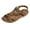 Brown, variant on Women Sandals Summer Elegant Toe Separator Comfortable Flat Orthopaedic Footbed Breathable Slingback Women Sandals for Beach Holidays Leisure,Brown,6