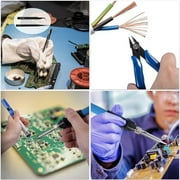 80W Electric Soldering Iron Kit, Fast Heat up Adjustable Temperature Digital Display Repair Soldering Tool, 5 Soldering Iron Tips, Electronic Welding Iron Small Tool Kit