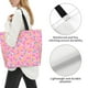 thumbnail image 3 of Disketp Pink Donut Bolsa Tote Estampada para Mujer, Bolso de Hombro y de Mano para Compras y Viajes, 3 of 8