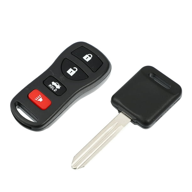 Voiture noir 3 boutons remplacement télécommande porte-clés coque Pad étui  pour
