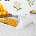 thumbnail image 5 of Catabedysis Floral Camping Quilt Full,Caravan Tent Pattern Full Bedspread Sets For Boys,Multicolor,3-Piece, 5 of 7