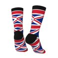 thumbnail image 5 of Women Colorful Crew Socks Union Jack All Uk Flag Novelty Fun Socks For Mens, 5 of 7