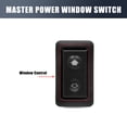 thumbnail image 3 of Unique Bargains 6 Pin Black Electric Power Auto Car Window Button Controller Switch for BMW, 3 of 3