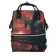 thumbnail image 1 of Disketp Lone Rider Under Red Sky Mochila de Pañales de Gran Capacidad con Múltiples Bolsillos, Mochila de Viaje Multifuncional para Bebé, Unisex, Moderna y Resistente, 1 of 6