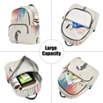 thumbnail image 5 of FORMRS Mini Backpack Purse for Women Quilted Travel Daypack Casual Shoulder Bag, Black Astronaut, 5 of 7