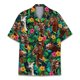 thumbnail image 3 of Camisa hawaiana con estampado 3D de mono y orangután para hombre, camisas de vacaciones de verano, camisas de manga corta con botones para la calle, la playa, el surf, Aloha, 3 of 5