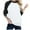 Black, variant on TSADFHJI Black Shirts for Women Women's Casual Round Neck with Shoulder Matching Color Long Sleeve T Shirt M Gold