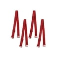 thumbnail image 1 of Tirantes de sujetador INSPIRE CHIC para mujeres, 2 pares, ancho de 10/12/15/18/20 mm, tirantes elásticos ajustables, patrón de flores rojas - 15 mm, 1 of 5