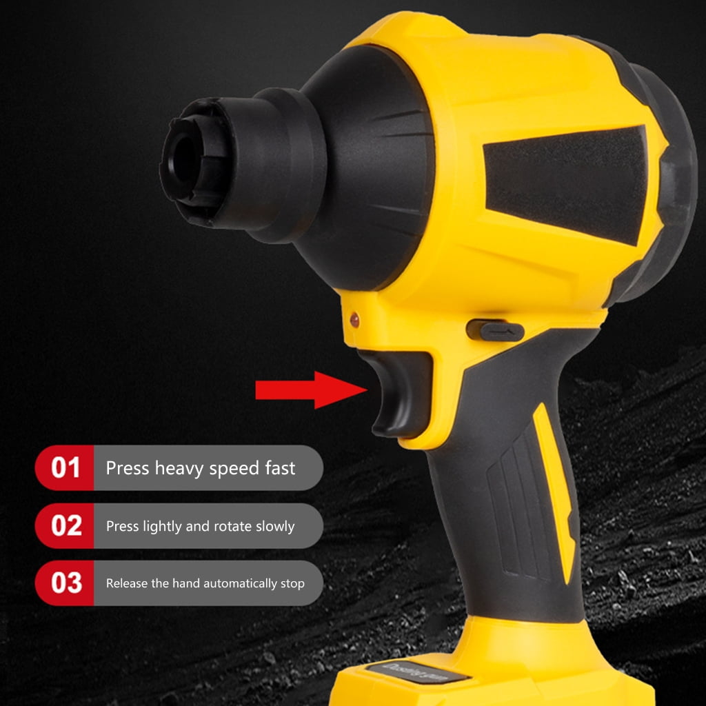 Portable Cordless Dust Blower Electric Dust Fan Air Duster for Home and Workshop