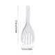 thumbnail image 2 of Juego de cucharas de arroz antiadherentes grandes con mango cómodo, paleta para servir texturizada para olla arrocera, herramienta de cocina para restaurantes y uso doméstico, blanco, 10.94 x 3.66 in, 2 of 5