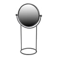 thumbnail image 3 of Black Tabletop Standing Round Vanity Mirror, 3 of 4