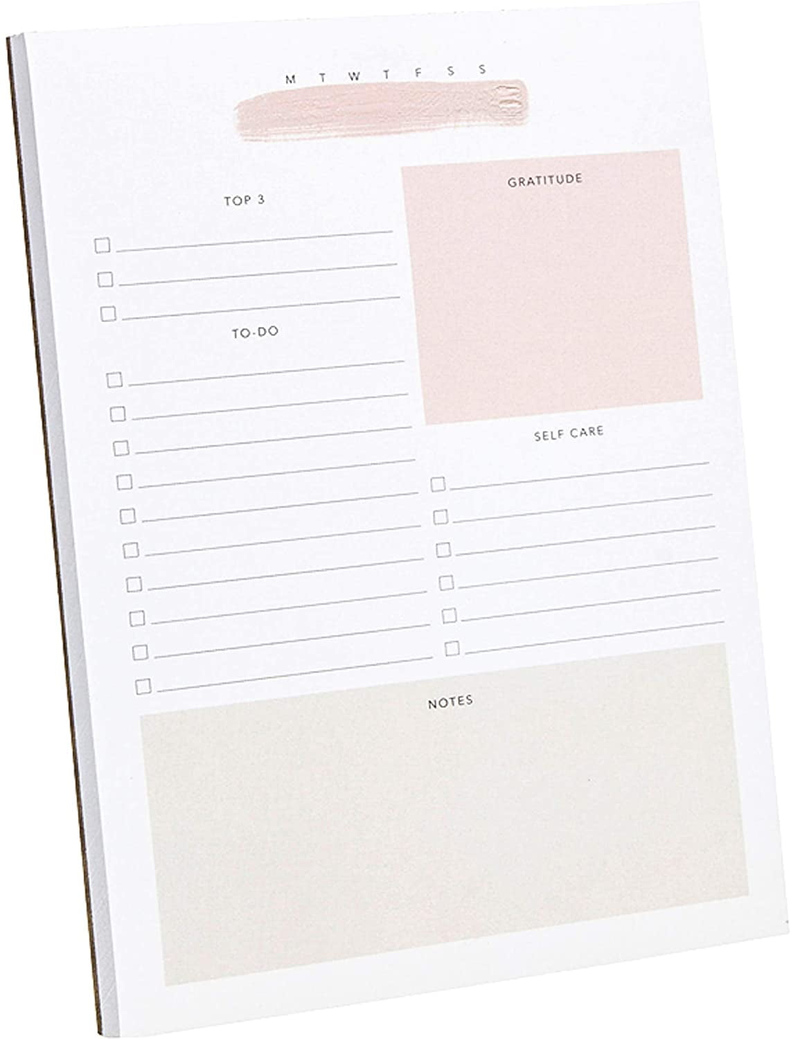 Size A5-50 Tear Off sheets Pink To Do List Notepad Great for Office or Personal Use Daily Check List to help you Stay on Track & Be More Organised