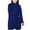 Blue, variant on Hvyesh Turtleneck Tops Women Plus Size Long Sleeve Shirts Casual Tunic Pullover for Women Oversized Holiday Clothings