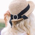 thumbnail image 6 of Uxcell 10Pcs Silk Scarf Ring Clip Bling Rhinestone T-Shirt Clips Tie Waist Knotted Buckle Rings Metal Circle Buckles for Women Sky Blue, 6 of 7