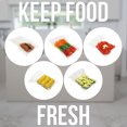 thumbnail image 3 of Commercial Bargains 11" x 50' Black And Clear Vacuum Sealer Saver Rolls Bags Freezer, 2 Rolls, 3 of 7