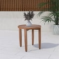 thumbnail image 2 of Afuera Living Contemporary Outdoor Patio End Table in Natural, 2 of 5