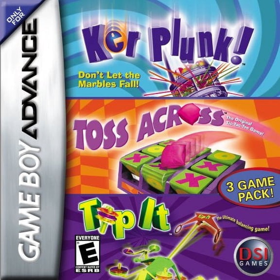 Kerplunk / Toss Across / Tip It - Game Boy Advance