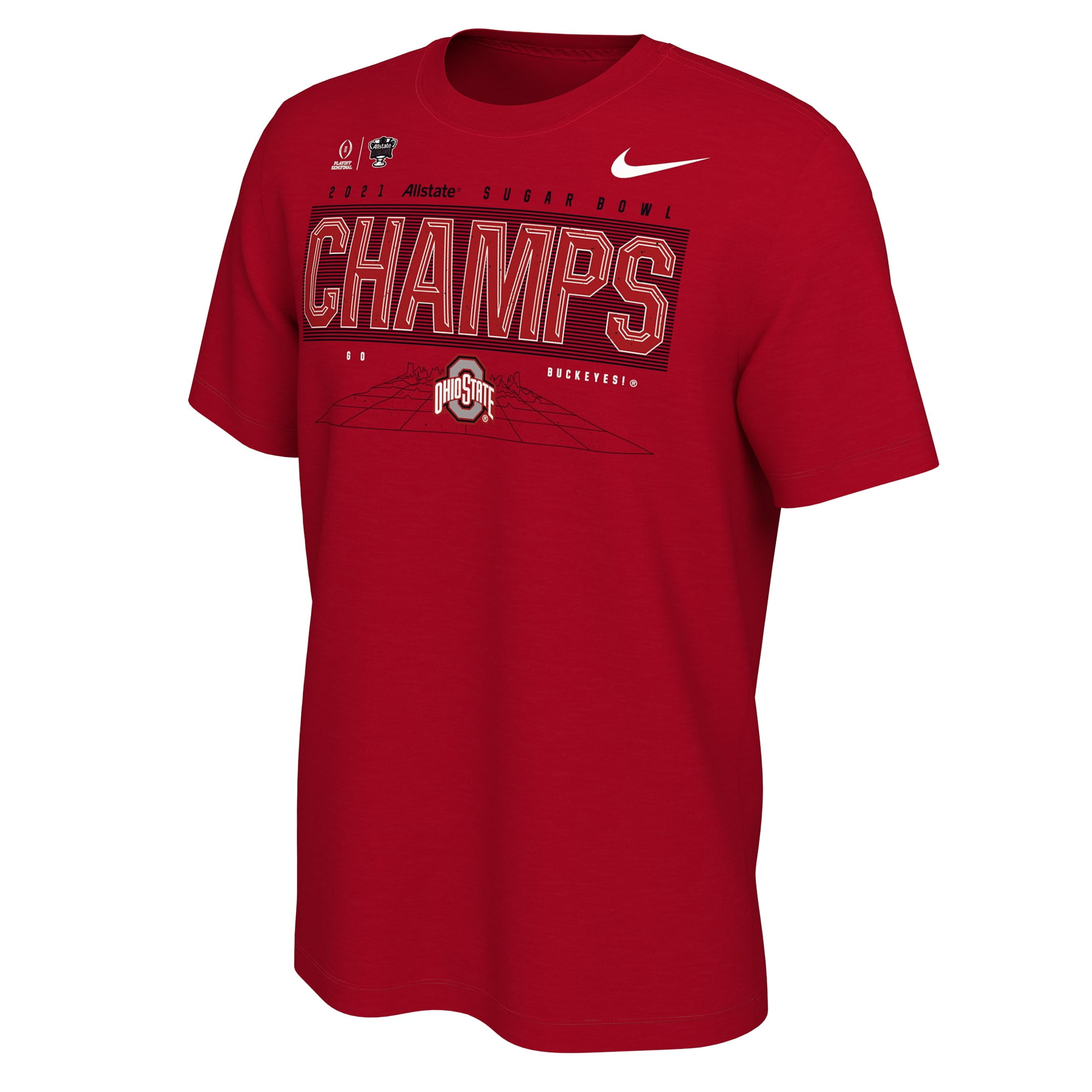 Men's Nike Scarlet Ohio State Buckeyes 