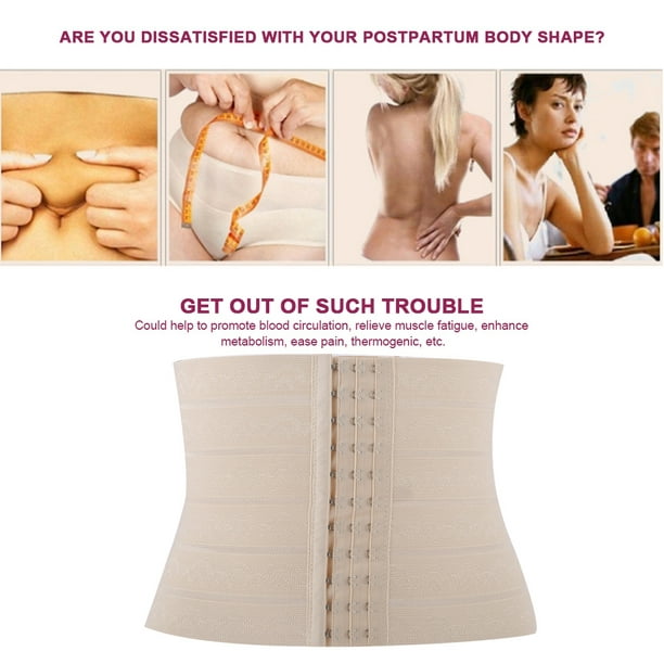 3 Size Postpartum Women Belly Belt Elastic Maternity Support Postpartum  Waist Wrap 02#