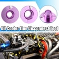 thumbnail image 2 of Unique Bargains 1 Pair Transmission Oil Cooler Line Disconnect Tools for Ford 3/8' and 1/2' Disconnect Set Tools, 2 of 7