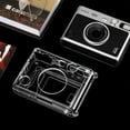 thumbnail image 5 of Epicgadget Fujifilm Instax Mini Evo Case - Crystal Hard PVC Protective Cover with Shoulder Strap Portable Carrying Case for Fujifilm instax mini Evo Instant Camera (Transparent), 5 of 5