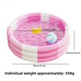thumbnail image 1 of Piscina inflable de plástico grueso para bebés y niños, uso doméstico, piscina de agua familiar, piscina para bebés, piscina de bolas oceánicas, 1 of 5