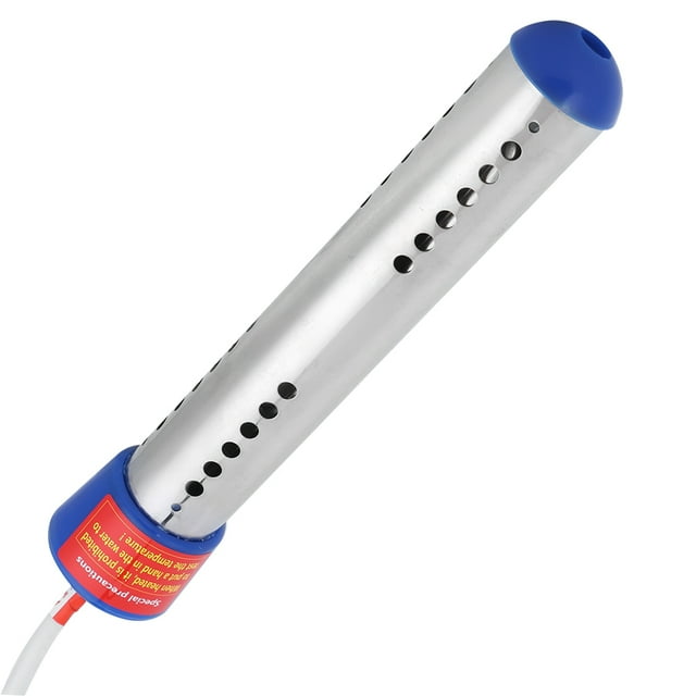 Calentador De Agua Eléctrico De Inmersión Flotante Portátil, 1500W, 1,5 M, Azul, Para Oficina En Casa, Apagado No Automático, 1500W