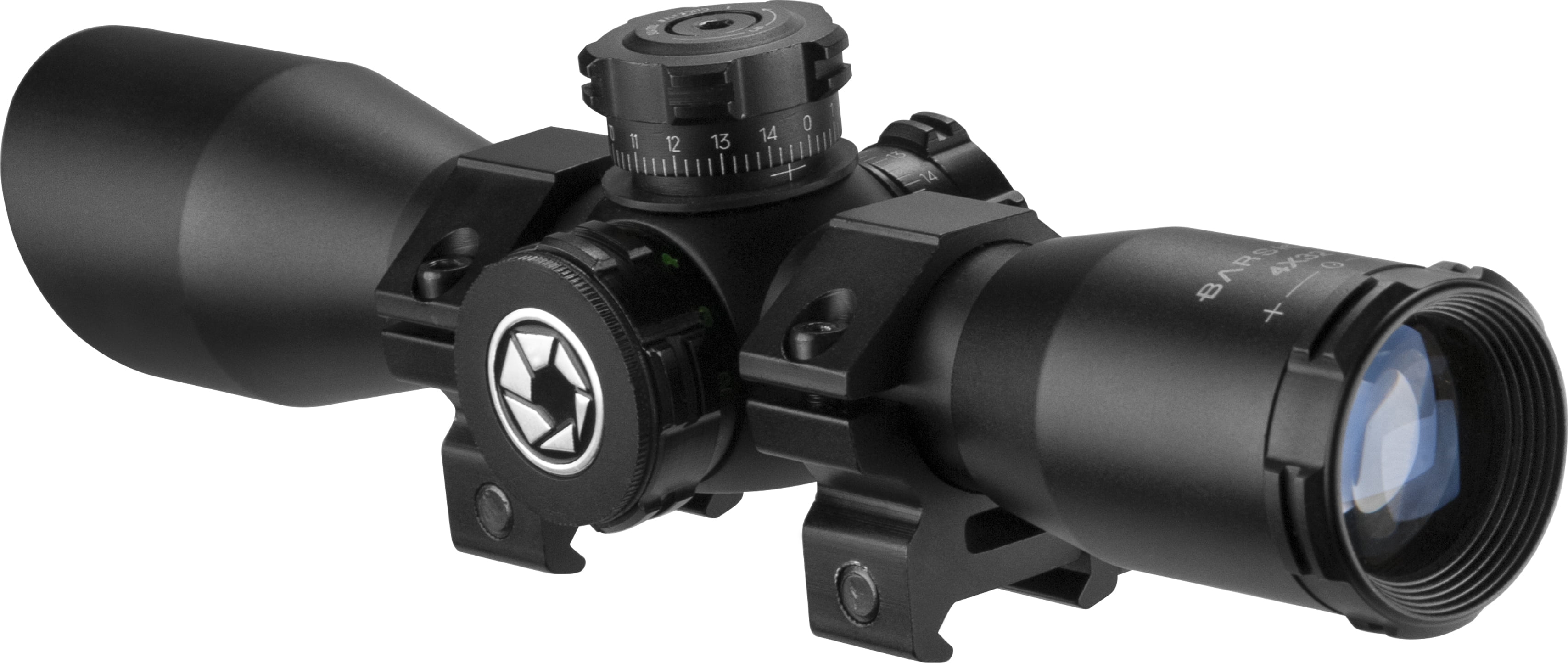 BARSKA 4x32 mm IR Rifle Scopes Illuminated Red/Green Mil-Dot Reticle Fogproof/Waterproof / Shockproof