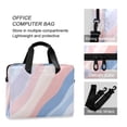 thumbnail image 4 of FORMRS 16" Laptop Bag Carrying Sleeve Case with Handle Travel Shoulder Briefcase, Abstract Blue, 4 of 8