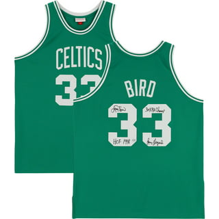 Larry Bird Boston Celtics Mitchell & Ness Women's 1985 Hardwood Classics  Name & Number Player Jersey Dress - Kelly Green