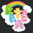 thumbnail image 2 of Toddler's Care Bears Rainbow Clouds Party Graphic Tee Black 5T, 2 of 3