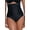 Black, variant on Womens Core Contour Extra Firm Control High-Waist Brief Style-2595