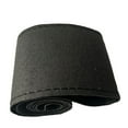 thumbnail image 2 of Walbest Genuine Leather DIY Car Steering Wheel Cover，Stitch On Wrap， Leather Car Steering Wheel Cover Lace Up，Suitable Steering Wheel Diameter is 37-38 cm (Black+black line), 2 of 7