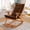 Coffee, variant on Specollect Clearance 2Pcs Corduroy Patio Chaise Lounger Cushion,Lounge Chair Recliners Chair Cushions,Rocking Chair Sofa Cushion,Thick Padded Swing Bench Cushion 40x110x8cm