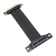 thumbnail image 4 of Cable de Extensión PCIe 4.0, 16 Gbps 180 Macho 90 Híbrra 64Pin Conductor de Cobre, Cable de Extensión 4.0 x4 para Tarjetas PCIe, Tarjetas Wifi, M.2, Firewire, USB Y, 4 of 7
