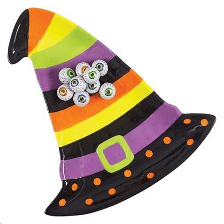 Boston Warehouse Witchs Brew Witch Hat Shaped Platter