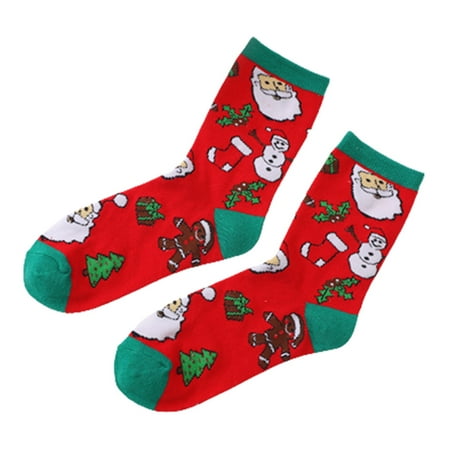 

Christmas Colorful Fancy Socks Cute lovely Christmas Socks for Men Women Teens Couples 15